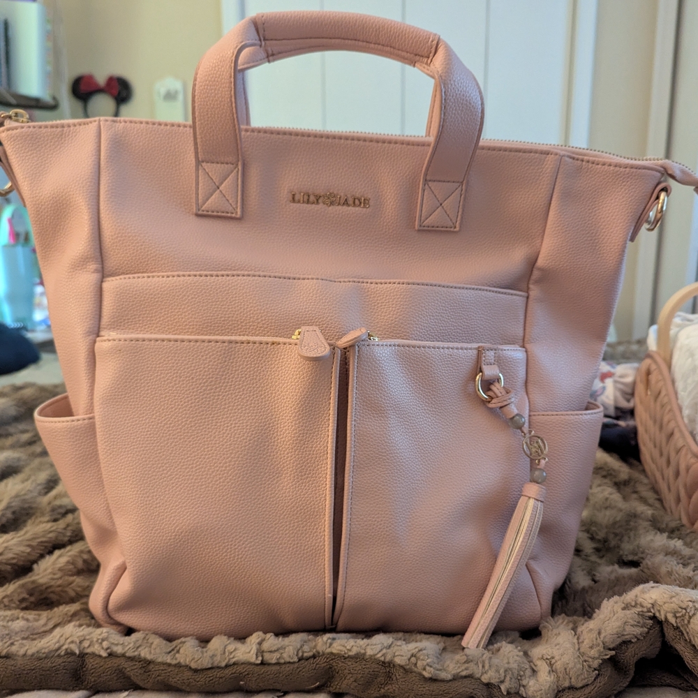 Pink Tote Bag
